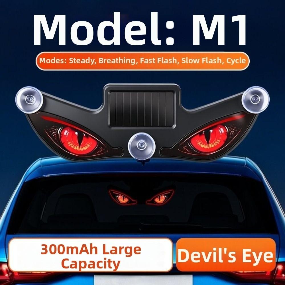 Wireless LED Car Light Suction Cup Car Atmosphere Light New Car Warning Light