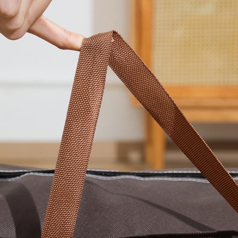 Large Capacity Clothes Storage Bags Non-woven Fabric House Clothing Pack Bag Durable Move Luggage Organize