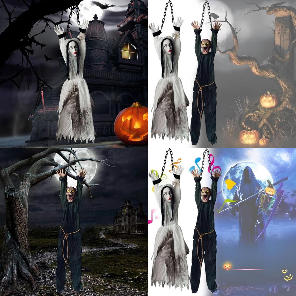 Toy Electric Halloween Decoration Bundle Hand Vibration Ghost Lifting Props