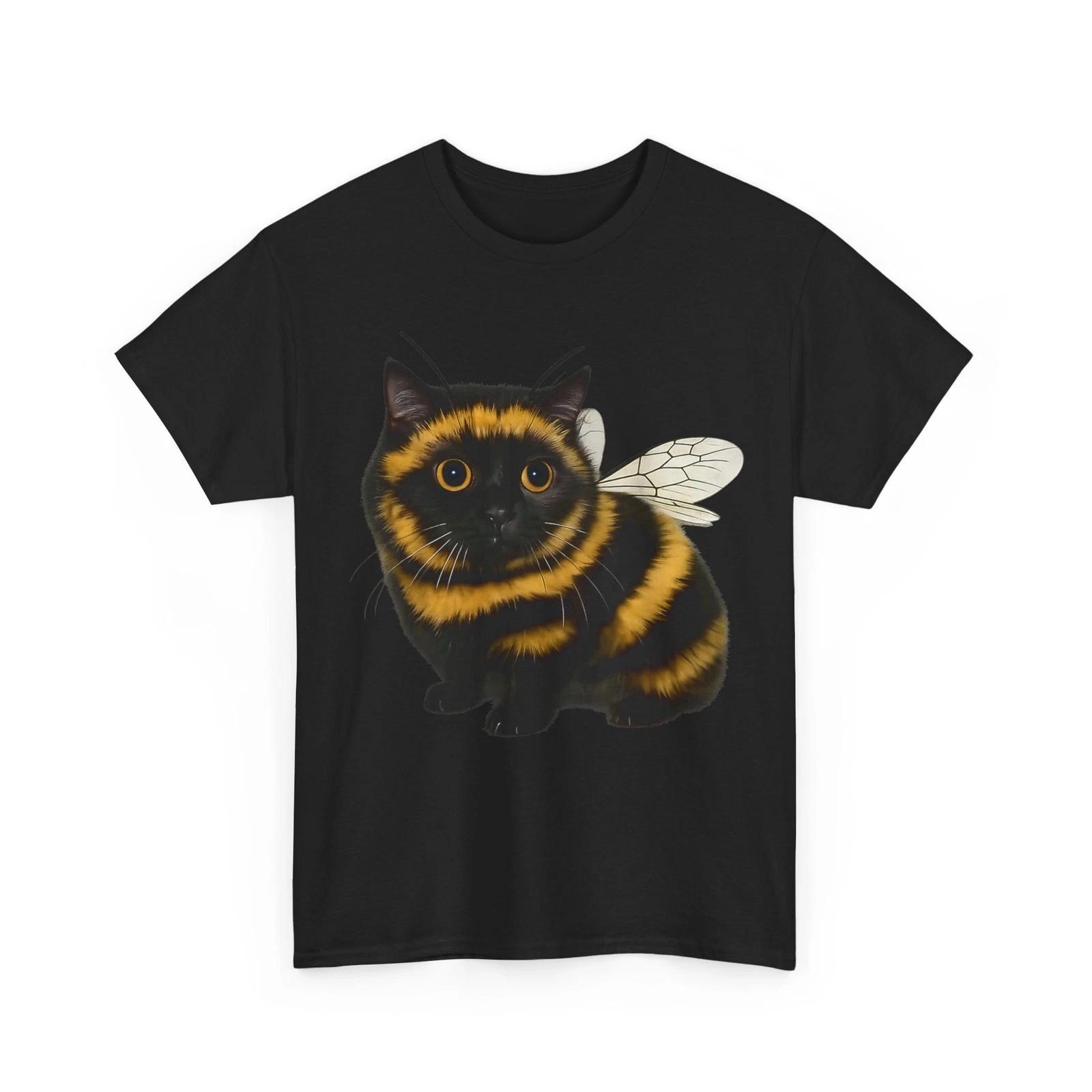 Cat Bee Shirt, Kitten Kitty Lovers Cats Owner Women Men Funny T shirt S