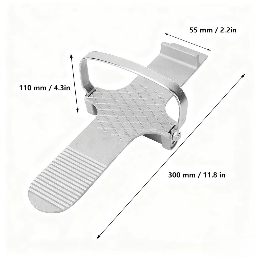 Xiaomi Drywall Foot Lift, Foot Panel Lifter Alloy Board Lifter Door Foot Drywall Plaster Sheet Lifting Tool for Hinge Installation