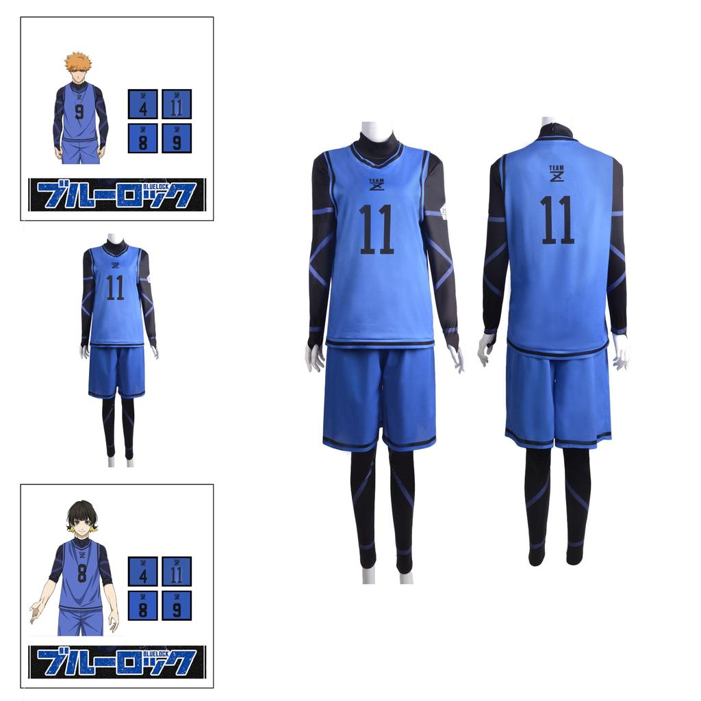 Bluelock Cosplay Costume For Role-playing Fans