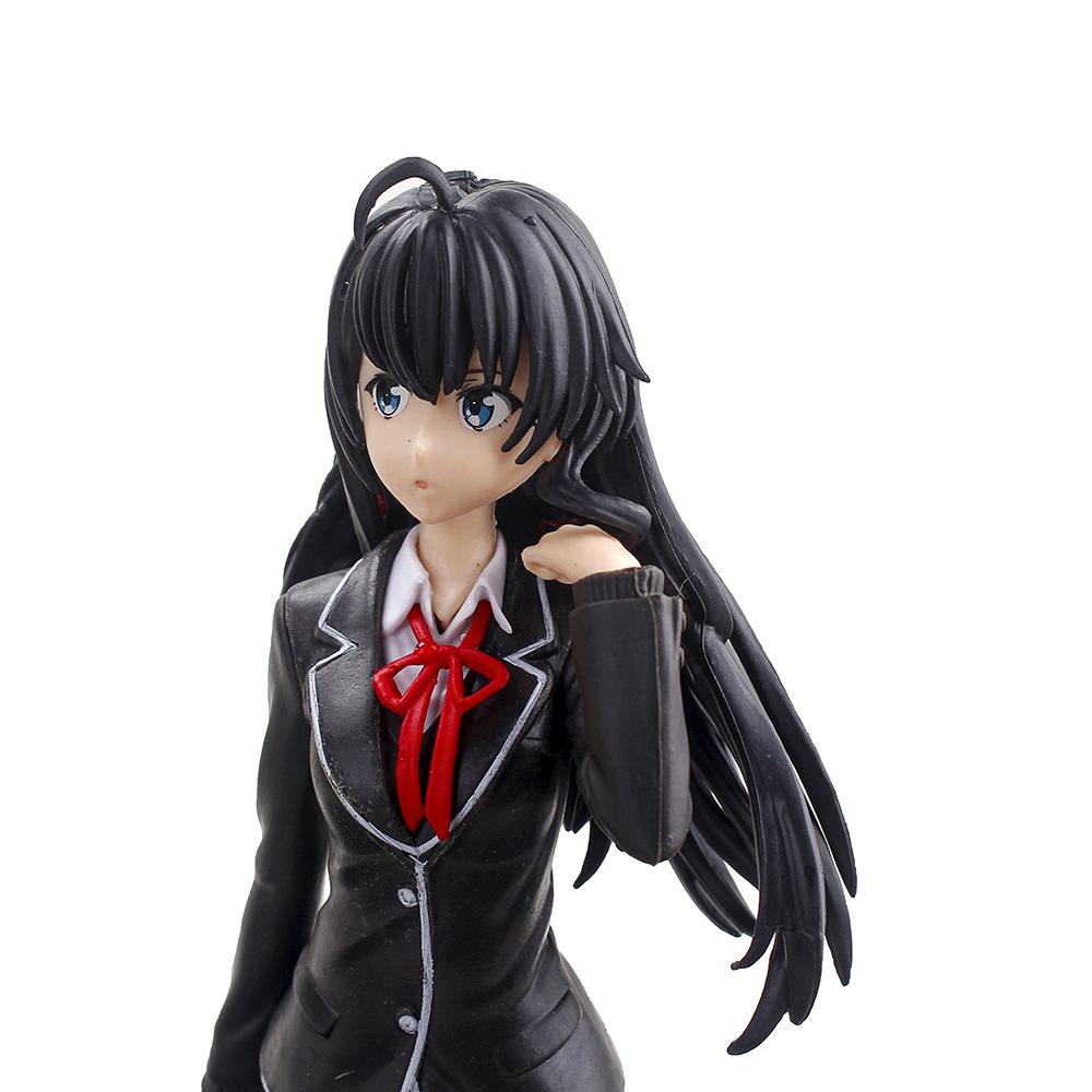 New Collection Figure  Yukino Anime Model My Teen Romantic Comedy SNAFU PVC Action Standing Sitting Posture Toys Uniforms Girl
