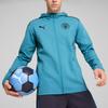 Puma Manchester City Casuals Kapuzenjacke Herrenjacke Meerblau 777565-31