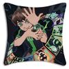 Pillow Covers Cartoon B-Ben 10 Cool Cartoon Sofa Decorative Home Double-Sided Printing Short Plush Cute Cushion Cover