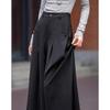 Dramana Women's Fall Pleated Wide-Leg Flowy Trousers
