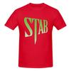 Funny Stab Horror Movie Unisexs Tshirt Printed Tops Are Loose And Slim Fit Unisexs Tshirts