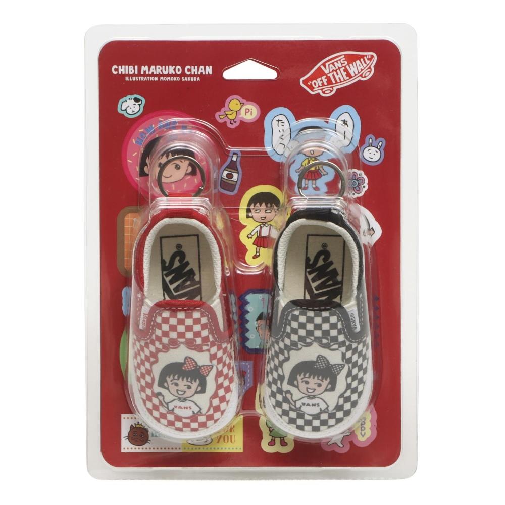 Vans Slip On Key Chain Maruko Check V98if Maruko Maruko Check