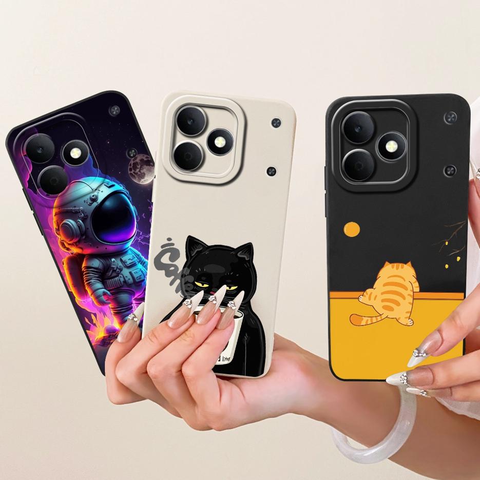 For Realme Note 80 Case RMX5388 Cute Cat Duck Dinosaur Cartoon Cover Soft Silicone Case For Realme Note 80 Note80 4G Fundas Bags