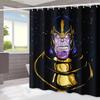 1pc MARVEL Thanos Shower Curtain,,, Machine Washable, with Hooks, Bathtub Partition, for Bathroom Decoration