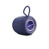 Bloom – Enceinte Bluetooth (Bluetooth 5.3, 18 heures d’autonomie, IPX6, True Wireless, Plastique 100 % recyclé, Éclairage LED)
