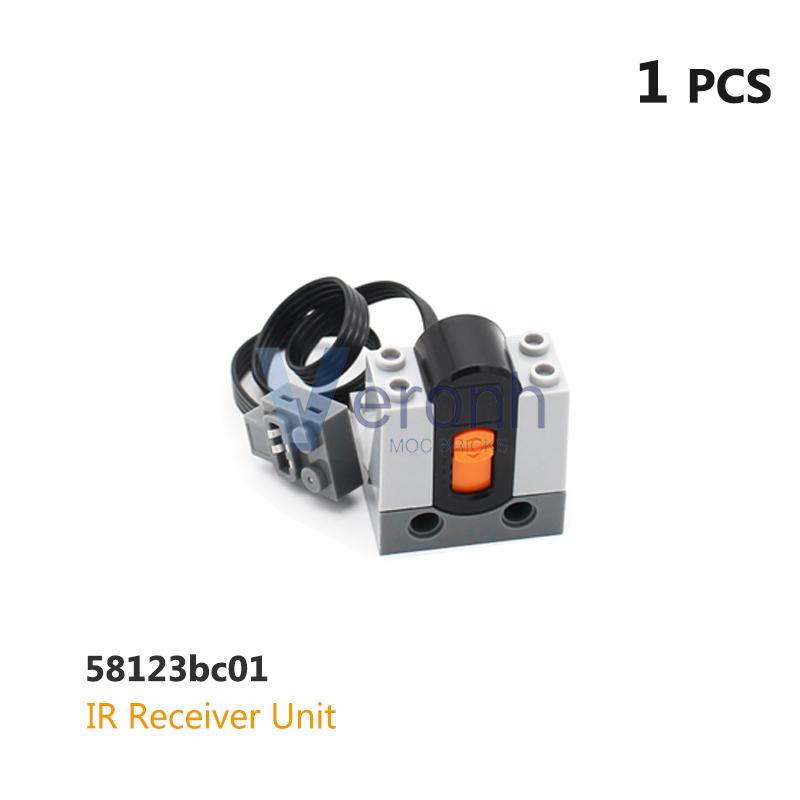 

Высокотехнологичные функции питания M L XL Сервомотор для поезда Батарейный блок ИК-приемник управления Совместим со всеми брендами MOC Строительные кирпичики Игрушки