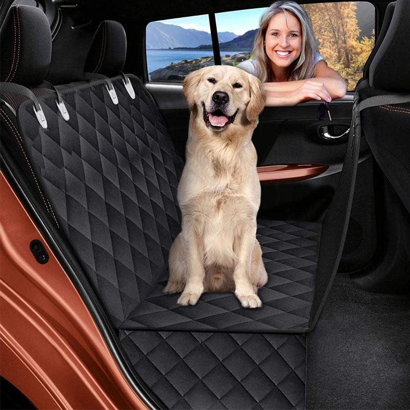 Waterproof Quilted Car Seat Mat for Pets - Thickened Rear Seat Protector