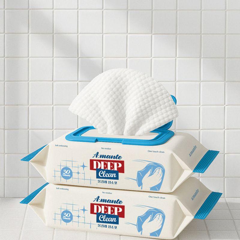 

Amante wet wipes deep clean mop cleaning cloth dust floor cleaning wet tissue large 30 sheets 5 packs 10 packs 5 packs