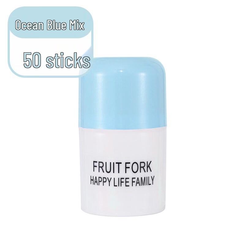 ZISIZ Disposable Bamboo Fruit Forks