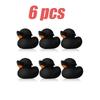 6122448Pc Black  Rubber Ducks With Sunglasses Sets Duck Toys Squeaky Rubber Ducks Cute Float Duckies For Party Favors