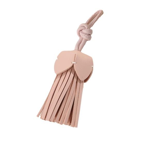 Fusk Läder Tofs Hängande Prydnad DIY Hantverk Tillverkning Vintage Tofs Hänge Väska Plånbok Bil Nyckelring Skolväska Hängande Dekoration