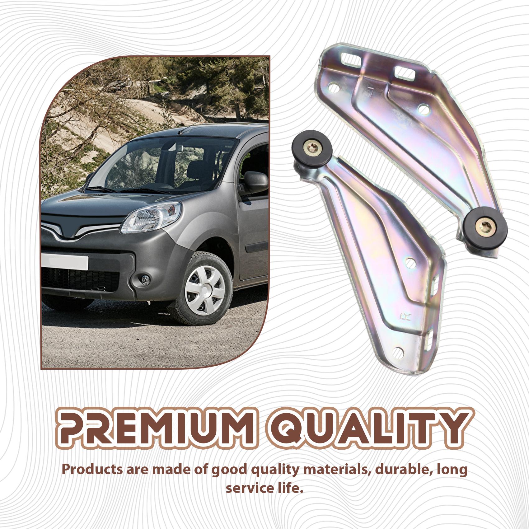 For Renault KANGOO Replacement Sliding Door Roller Guides Hinges Part Numbers 8200497626 8200497754
