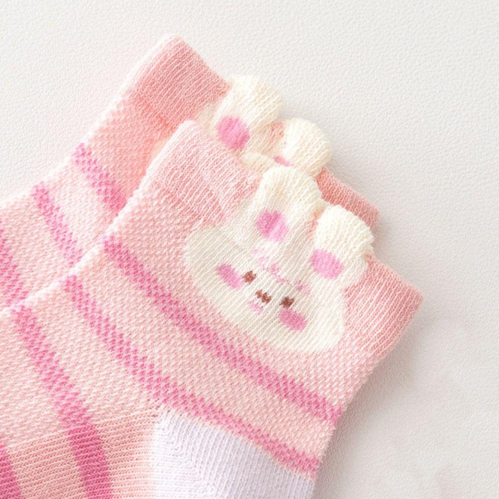 5Pairs Ruffle Baby Cotton Socks Autumn Spring Newborn Socks Toddle Short Tube Socks  Children