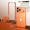 iPhone 17 Pro Max Clamshell Metal Frame Case with Heat Dissipation and Drop Protection