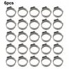 Sealing Various Hoses Single Ear Stepless Stainless Steel Hose Clamps