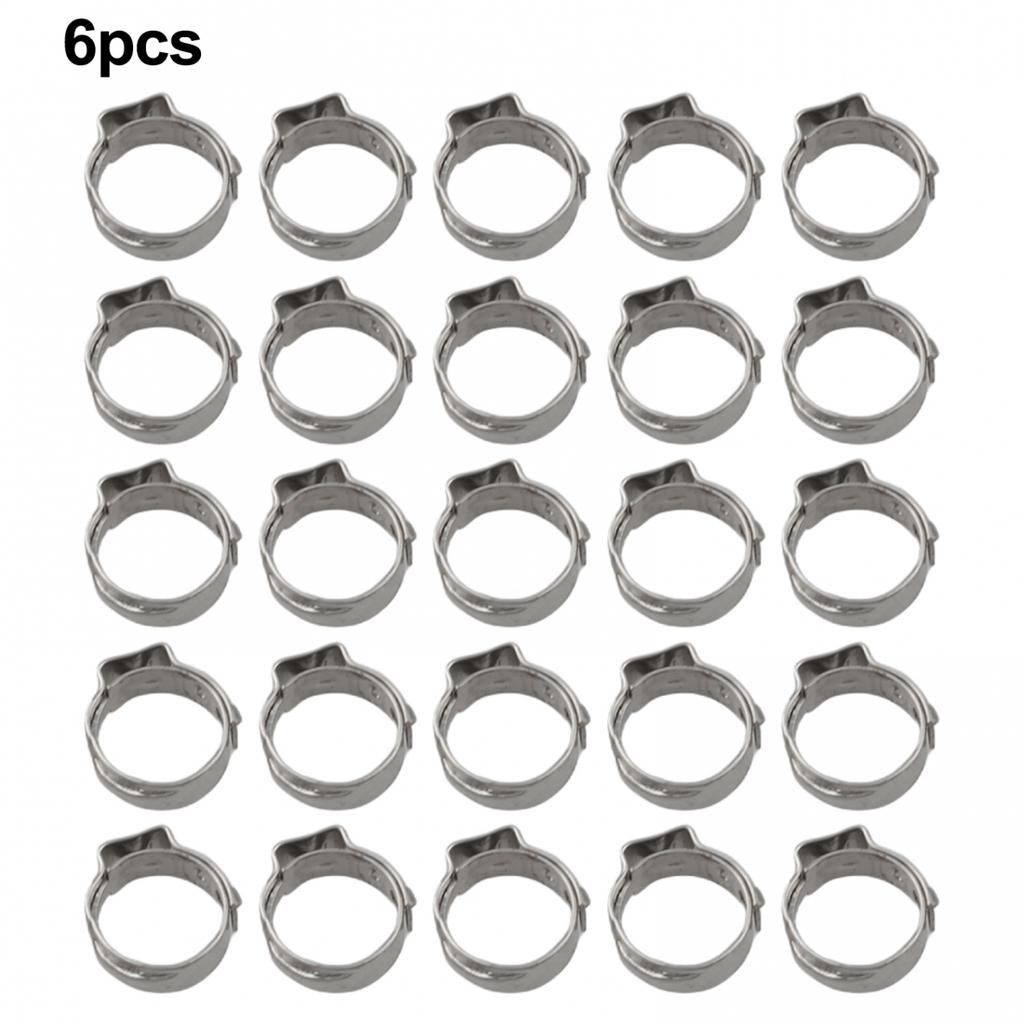 Sealing Various Hoses Single Ear Stepless Stainless Steel Hose Clamps