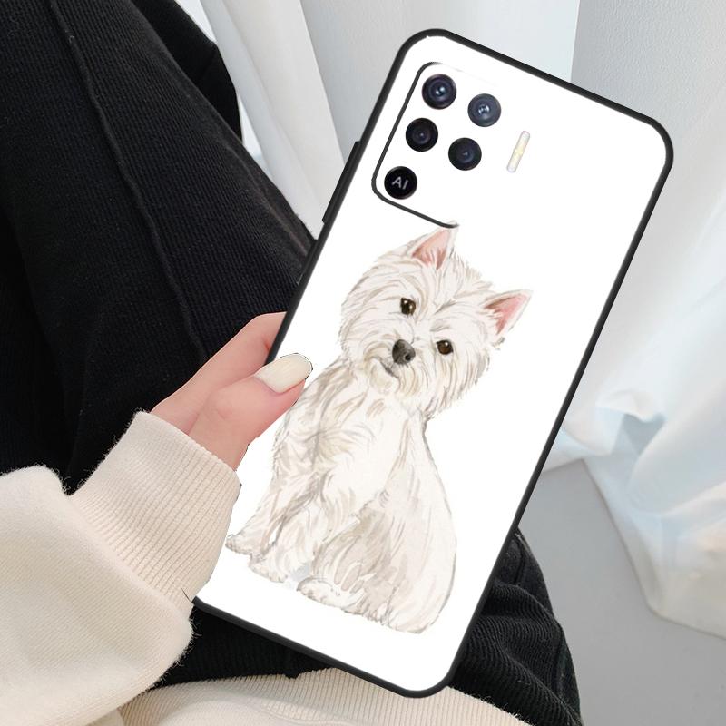 

West Highland Terrier Westie Case For Oppo A40 A60 A80 A5 Pro A15 A16 A17 A57 A77 A94 A74 A54 A76 A96 A18 A38 A58 A78 A98 OPPO A18 4G