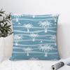Plam Trees Flowers Pillow Case Sofa Decorative Home Double-sided Printing Short Plush Cushion Cover Throw Pillow Cover Gifts