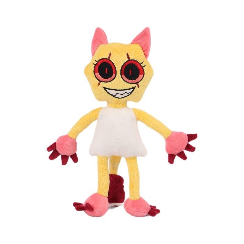 Peluche Giocattolo Morbido Stile Cartone Animato Gioco Bambola Imbottita Personaggio Kawaii Decorazione Stanza Ciondolo Zaino Regalo di Compleanno per Bambini Fan
