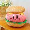 Kirby Hamburger Plush Pillow With Short Pile Fur For Girls And Kids Comfort