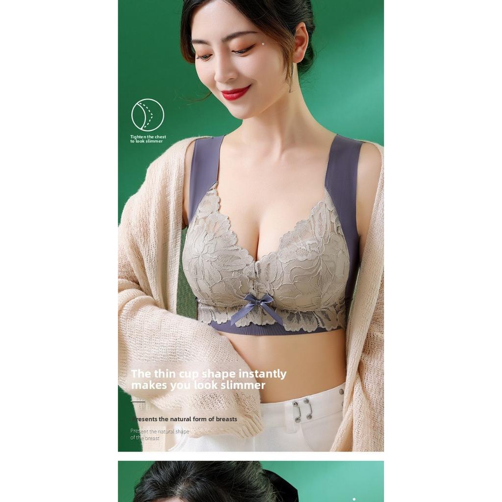Women's Daily Underwear Without Steel Rings, Sexy Women's Underwear, Comfortable and Breathable Gathering Vest Bra