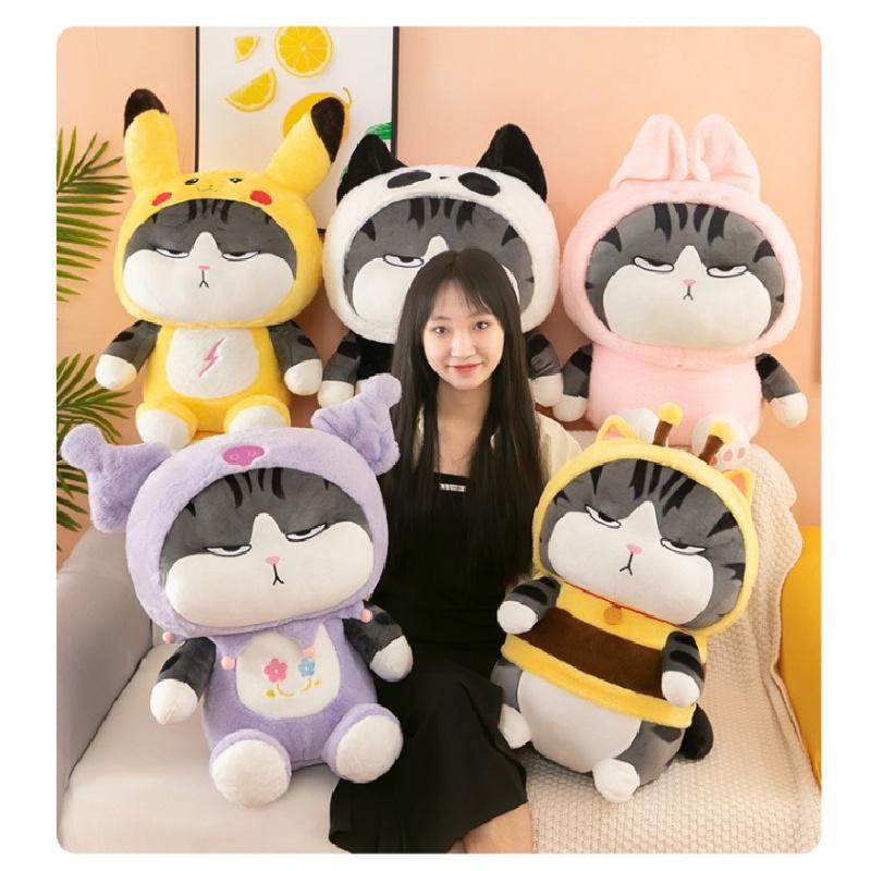 Cute Crystal Soft Plush Cat Toy, New Arrival Kuroko No Basuke Pikachu Pillow Doll Birthday Gift