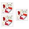 Reusable Holiday Scene Decor Christmas Snowman Static Glass Stickers, Simple Window Clings, Waterproof PVC Clings Decorative Sheets for Home