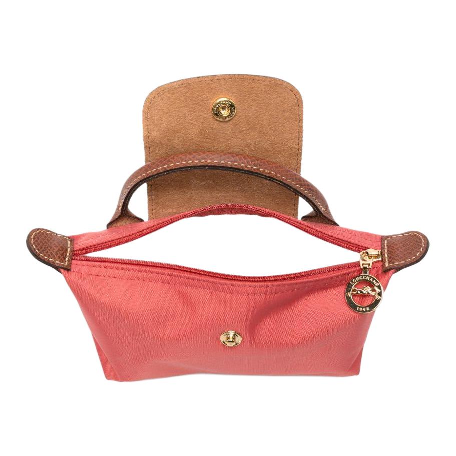 Longchamp Le Pliage Original Pouch With Handle Strawberry Women Pouches Red 34175089218