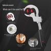 Aluminum Alloy Adjustable Sink Wrench with Arc Tooth for Bathroom and Water Heating Installation