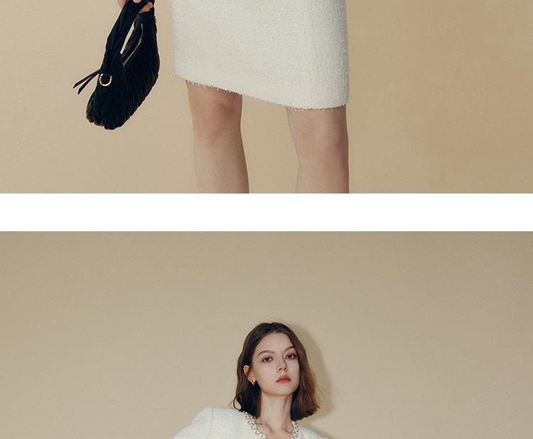 2025 New Arrival Women's Elegant French Chic Tweed Short Suit Jacket