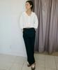 Otte Detail Frill Blouse-White