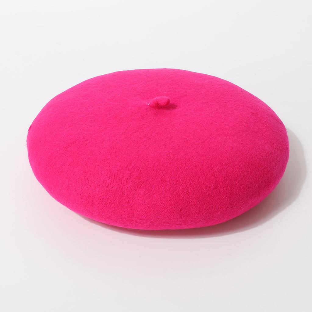Elegant Warm Sweet Beautiful Woman Painter Art Hat Simple Versatile Beret
