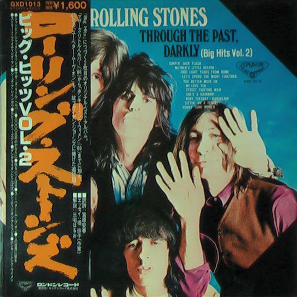 

LP Record ROLLING STONES Through The Past Darkly Big Hits GXD1013 LONDON 1976 Japan Obi Rock Used