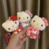 Sakura Mount Fuji Kimono Hello Kitty plush Stuffed Pendant Cartoon Kitty Anime Plush Doll Pendant Bag Accessories Gifts