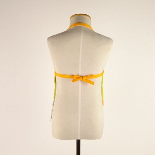 Children's apron and bandana set featuring Anpanman, 100cm, size 28, for toddlers who can wear the bandana themselves