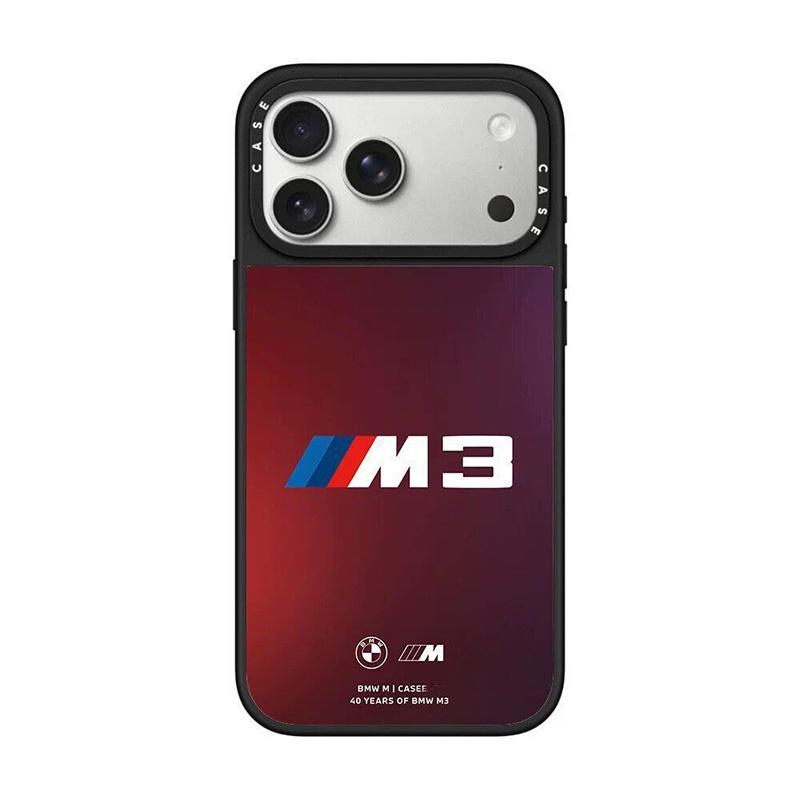 BBKG7 For BMW M Power MagSafe Optional Phone Case Shockproof Magnetic Protect Cover For IPhone 17 16 15 Plus 14 13 12 Pro Max Sticker