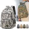 Camo Travel Backpack Large Capacity Outdoor Hiking Oxford Fabric Shoulder