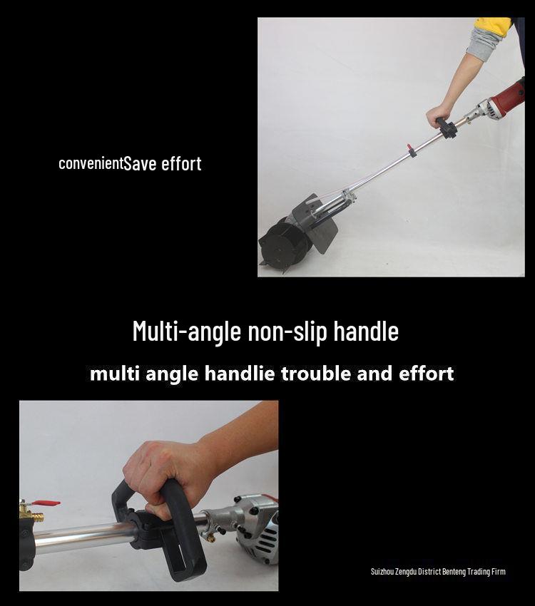 Dual-Use Concrete and Mortar Mixer for Wet and Dry Mixing | Ideal for Tile Construction