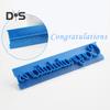 Non Stick 6Pcs/Set Fondant Mould Soft Plastic Happy Birthday Cake Decoration Mold