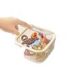 Boîte à bijoux de grande capacité: Rangement transparent pour accessoires de coiffure, colliers et couvre-chefs avec couvercle