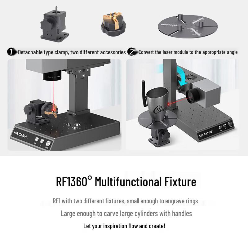 Diao Jiang M1 Pro Portable Fiber Laser Marking Machine CN plug (adapter included)
