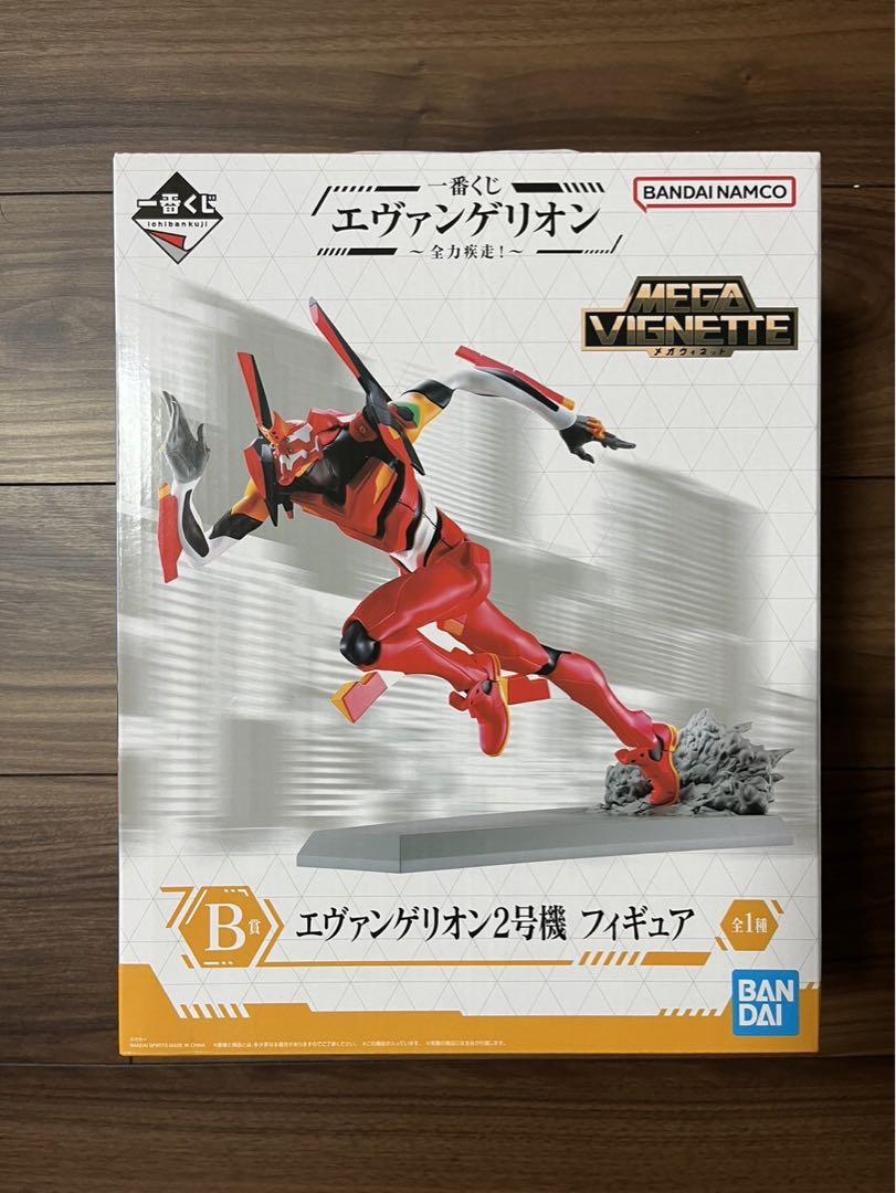 

[USED] BANDAI Evangelion Unit 2 Figure MEGA VIGNETTE