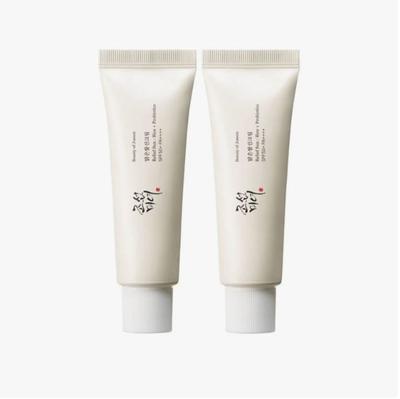 Reliéf Slunce: Rýže + probiotika (SPF 50+ PA++++) Dvojité balení 50ml*2ea