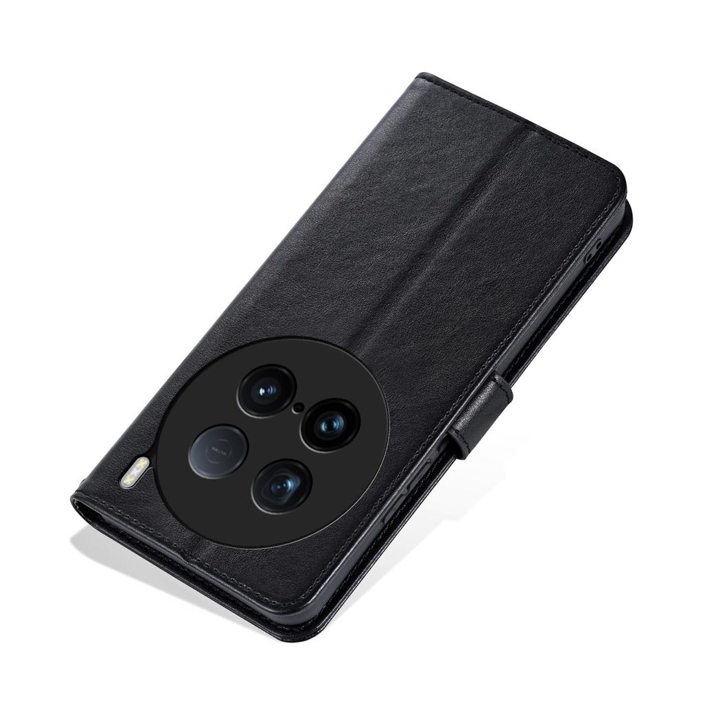 AZNS For vivo X100 Ultra 5G Protective Case Stand PU Leather Wallet Phone Cover